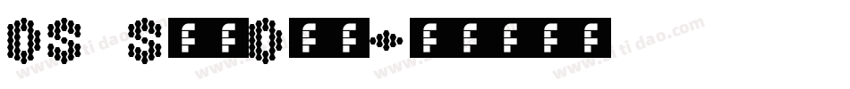 DS SysDot字体转换